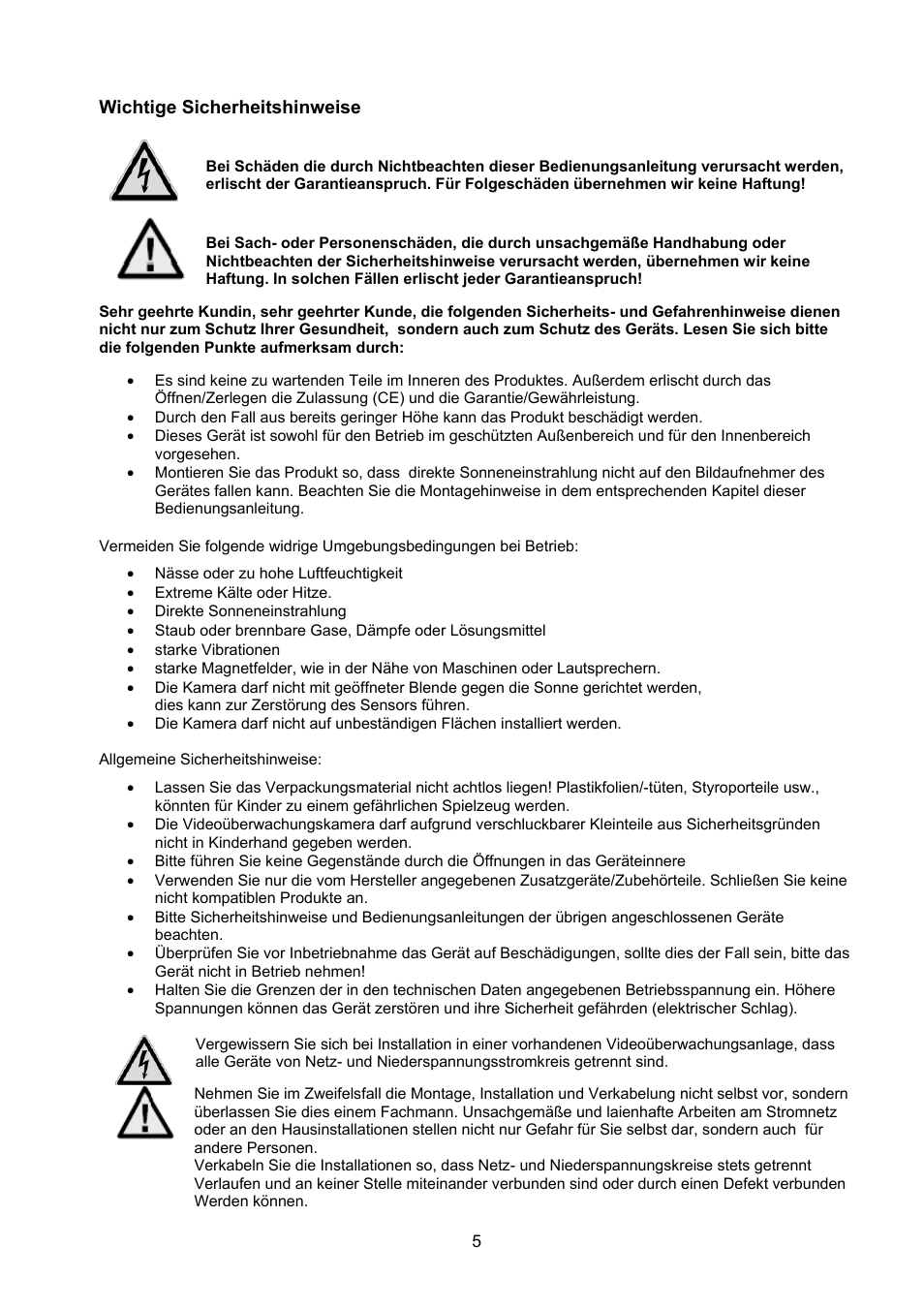 ABUS TVCC40000–TVCC40030 User Manual | Page 5 / 62
