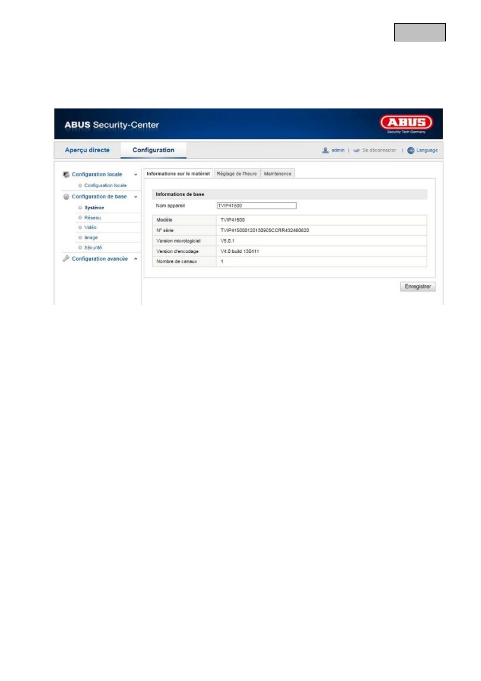 ABUS TVIP41500 Operating instructions User Manual | Page 116 / 498