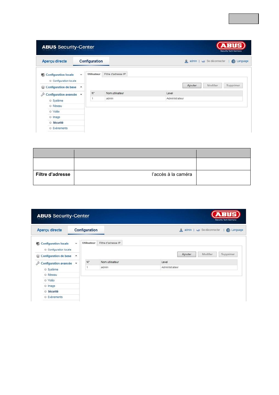 ABUS TVIP41500 Operating instructions User Manual | Page 139 / 498