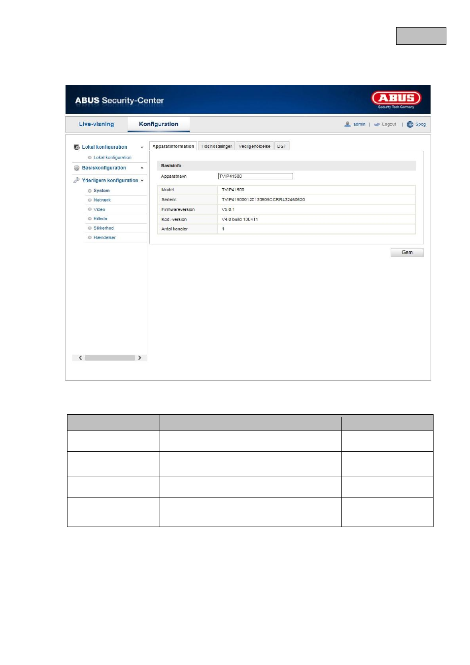 ABUS TVIP41500 Operating instructions User Manual | Page 216 / 498