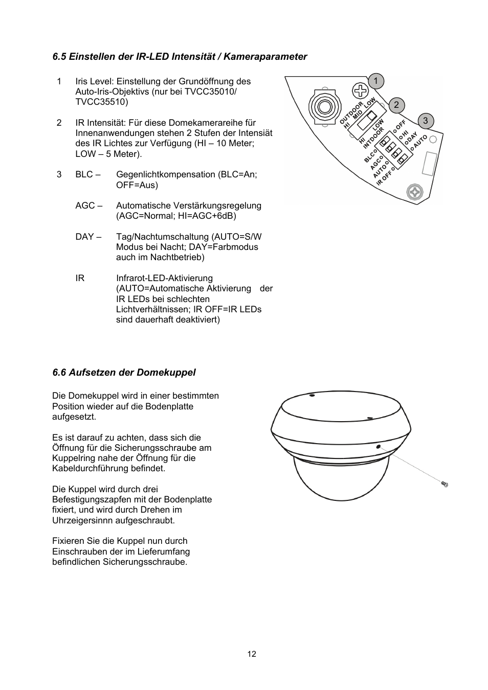 ABUS TVCC35510 User Manual | Page 12 / 63