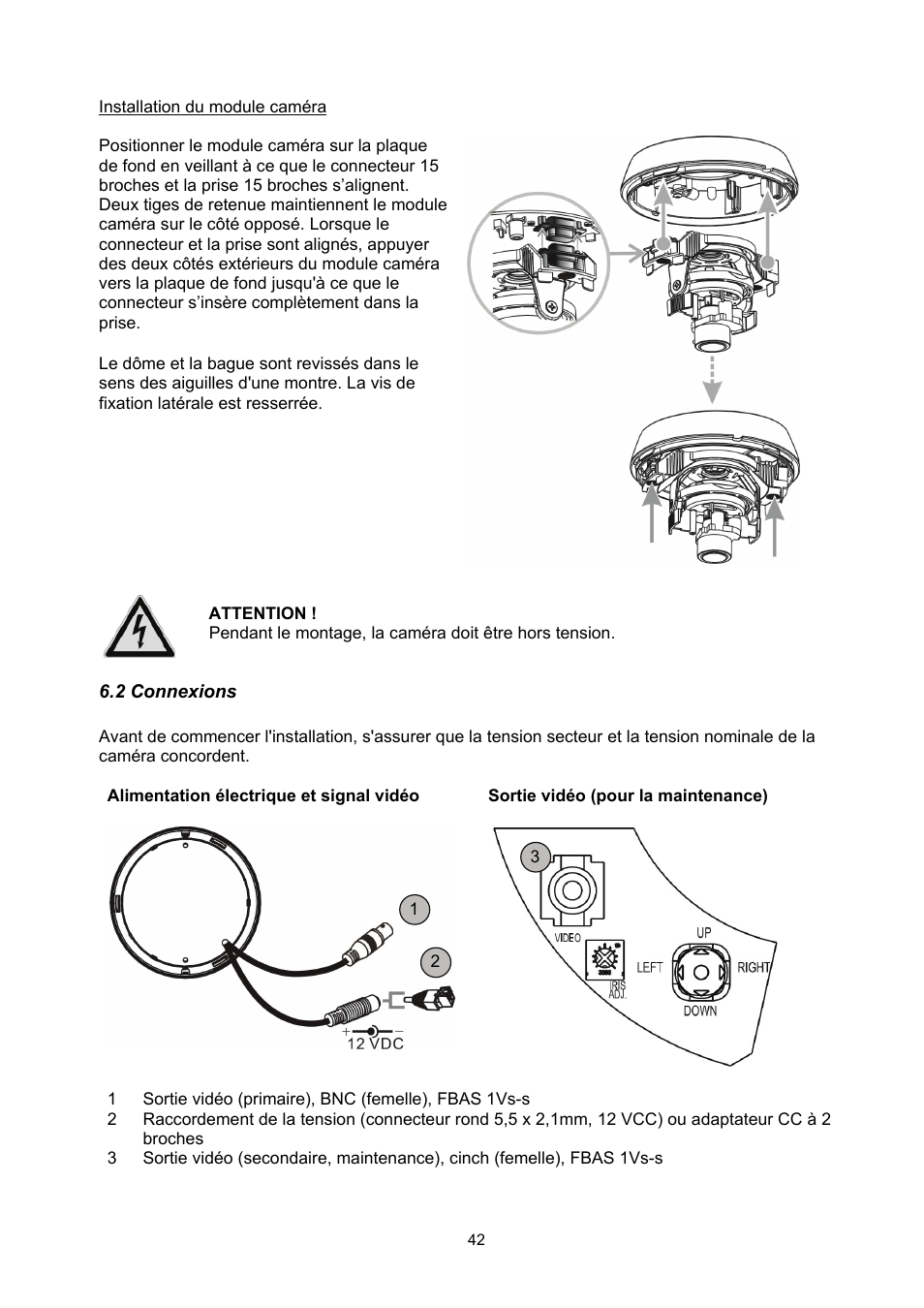 ABUS TVCC70500 User Manual | Page 42 / 83