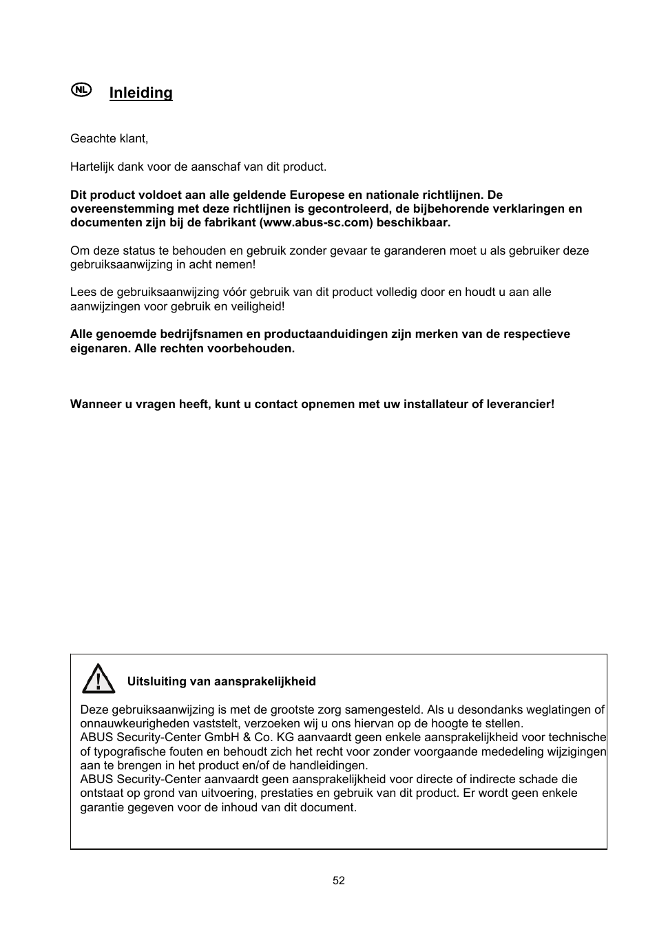 ABUS TVCC70500 User Manual | Page 52 / 83