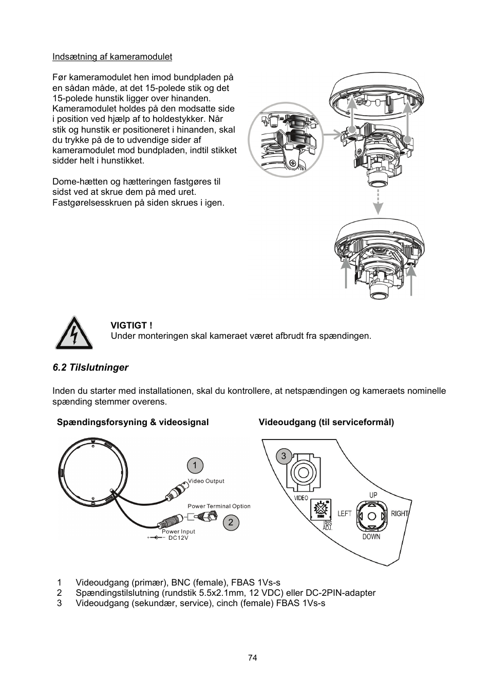 ABUS TVCC70500 User Manual | Page 74 / 83