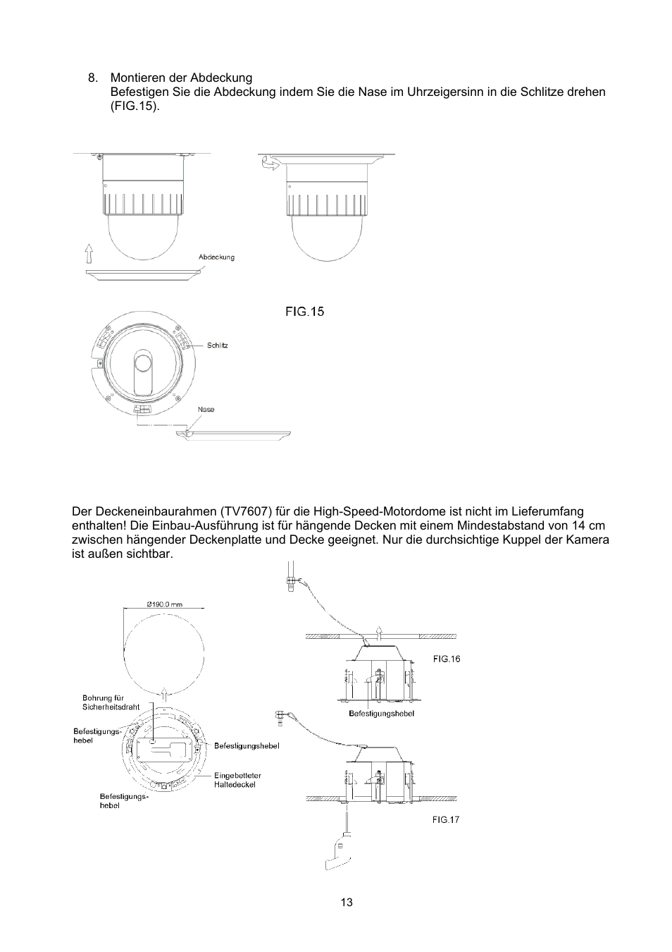 ABUS TVCC75200 User Manual | Page 13 / 248