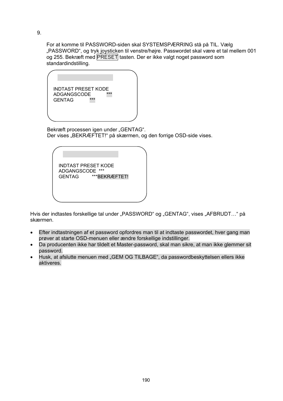 ABUS TVCC75200 User Manual | Page 190 / 248