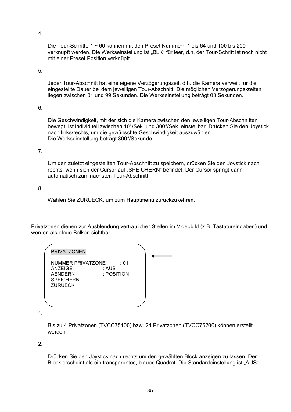 ABUS TVCC75200 User Manual | Page 35 / 248