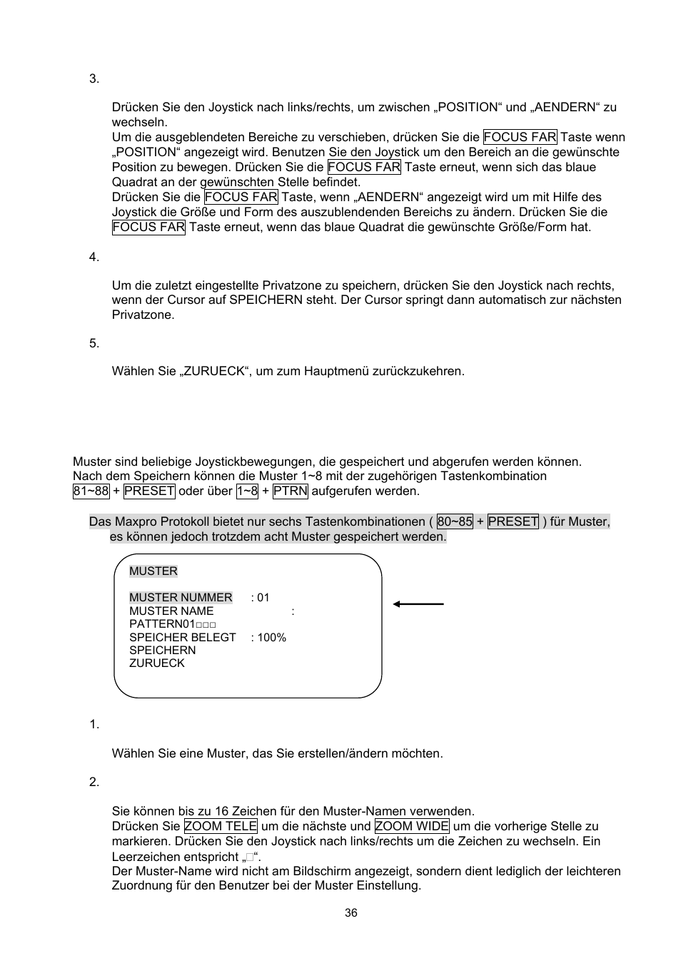 ABUS TVCC75200 User Manual | Page 36 / 248