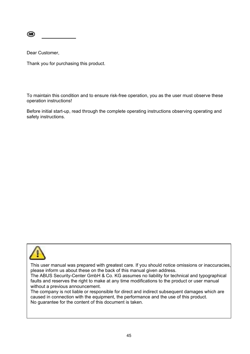 ABUS TVCC75200 User Manual | Page 45 / 248