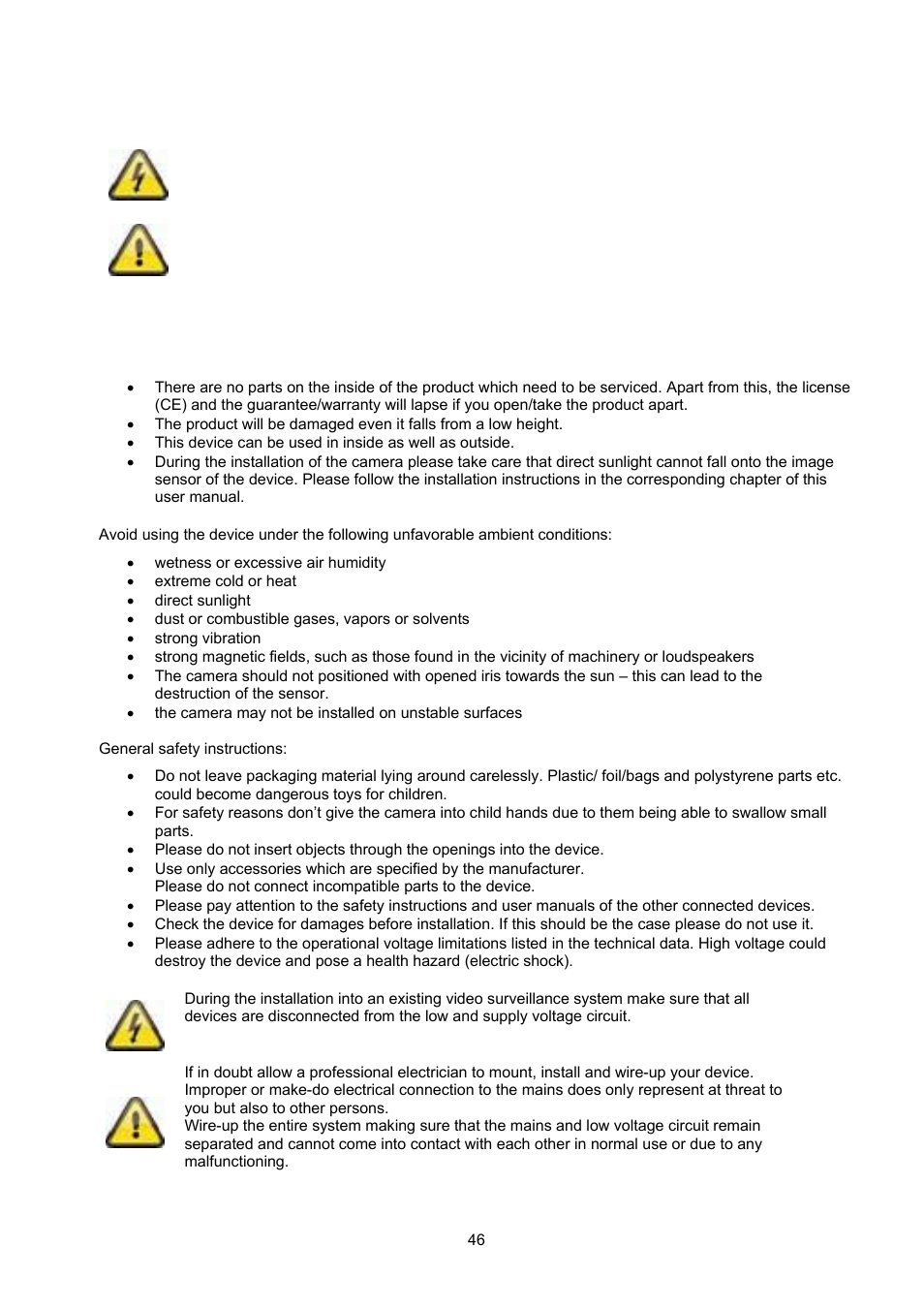 ABUS TVCC75200 User Manual | Page 46 / 248