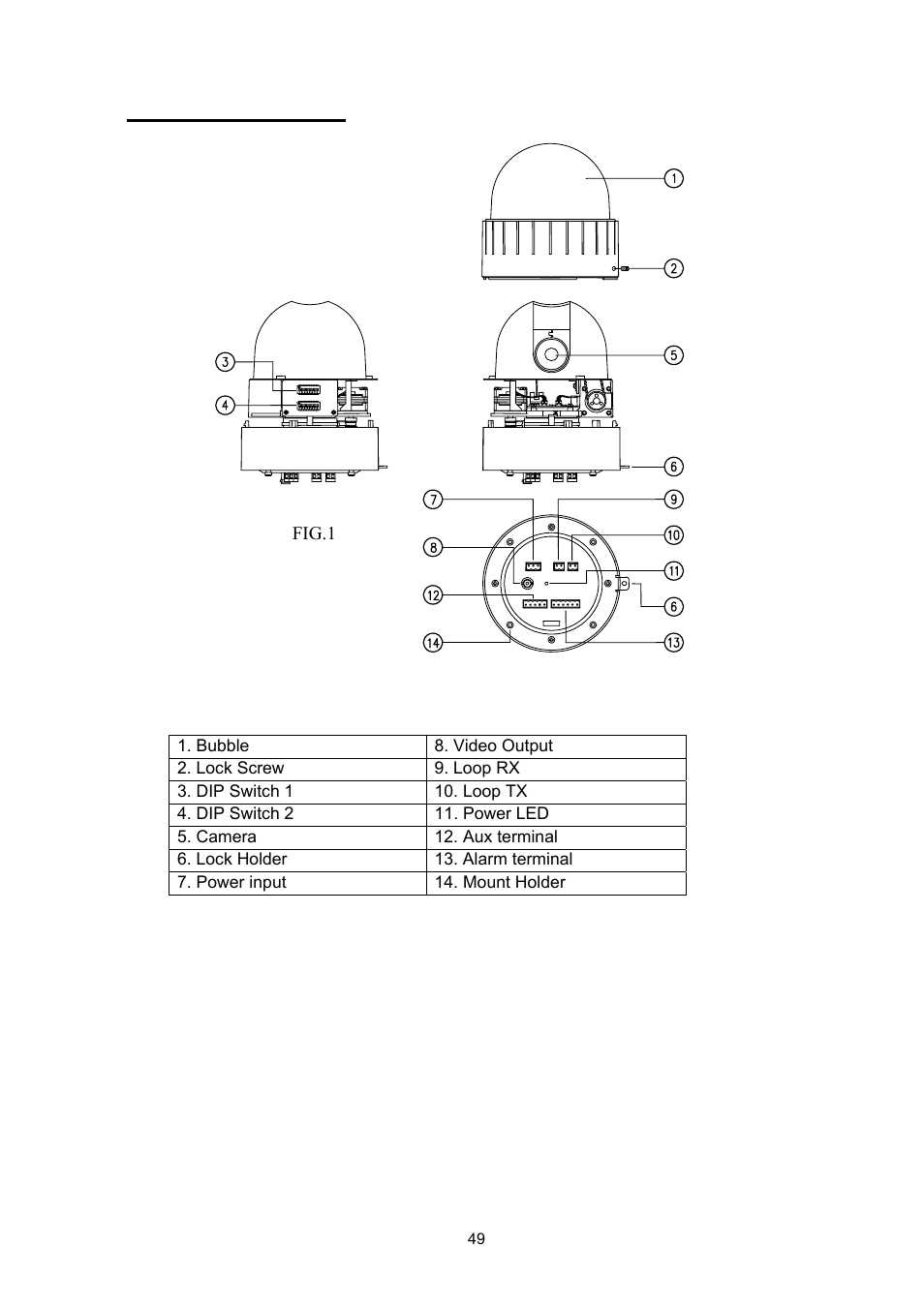 Components naming | ABUS TVCC75200 User Manual | Page 49 / 248
