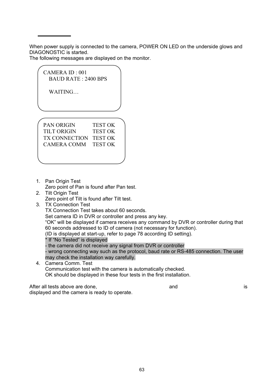 Diagnostic | ABUS TVCC75200 User Manual | Page 63 / 248