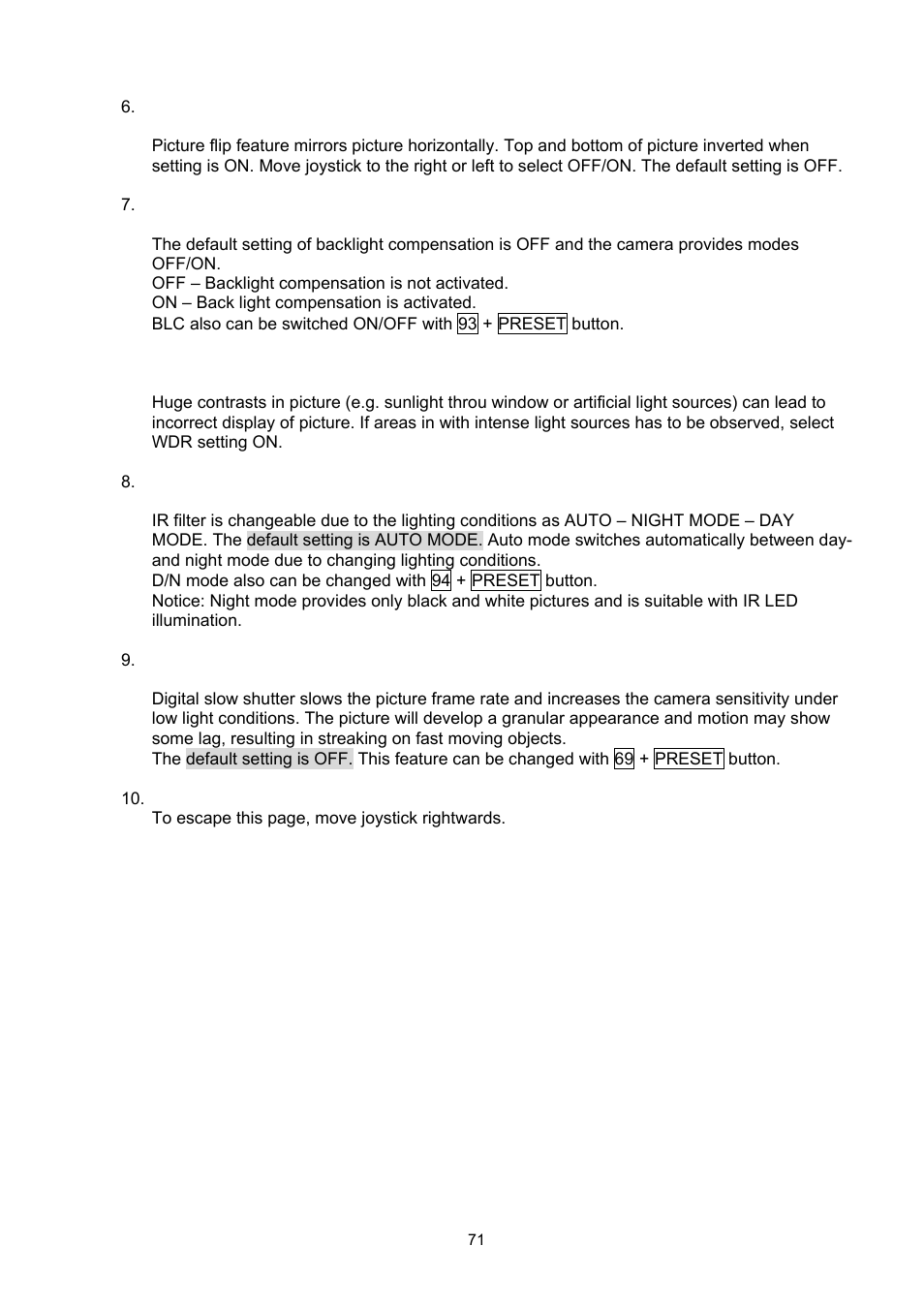 ABUS TVCC75200 User Manual | Page 71 / 248