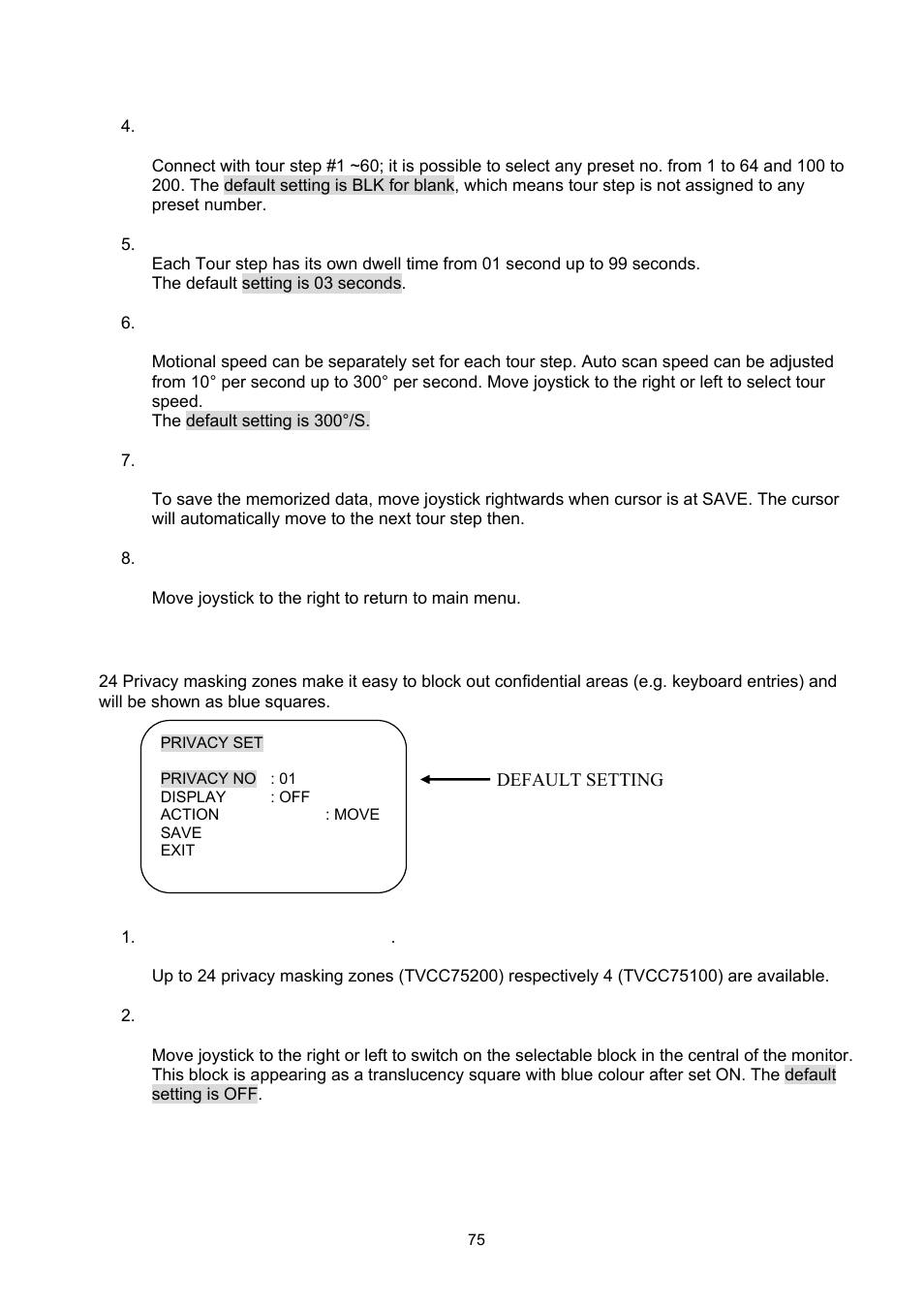 ABUS TVCC75200 User Manual | Page 75 / 248