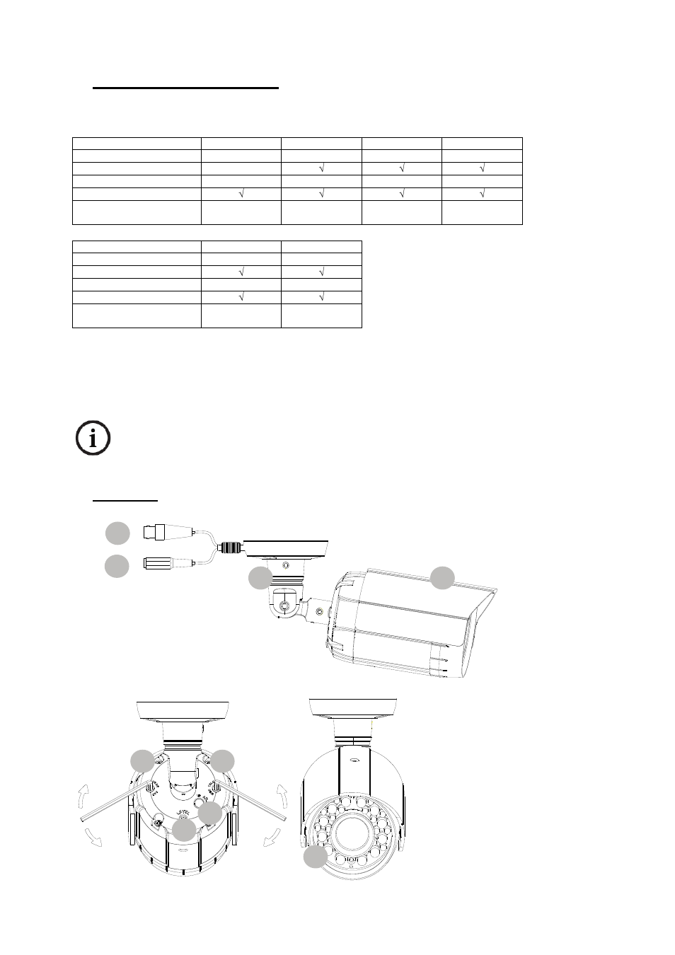 Description du dispositif, Montage | ABUS TVCC60000-TVCC60030 User Manual | Page 42 / 84