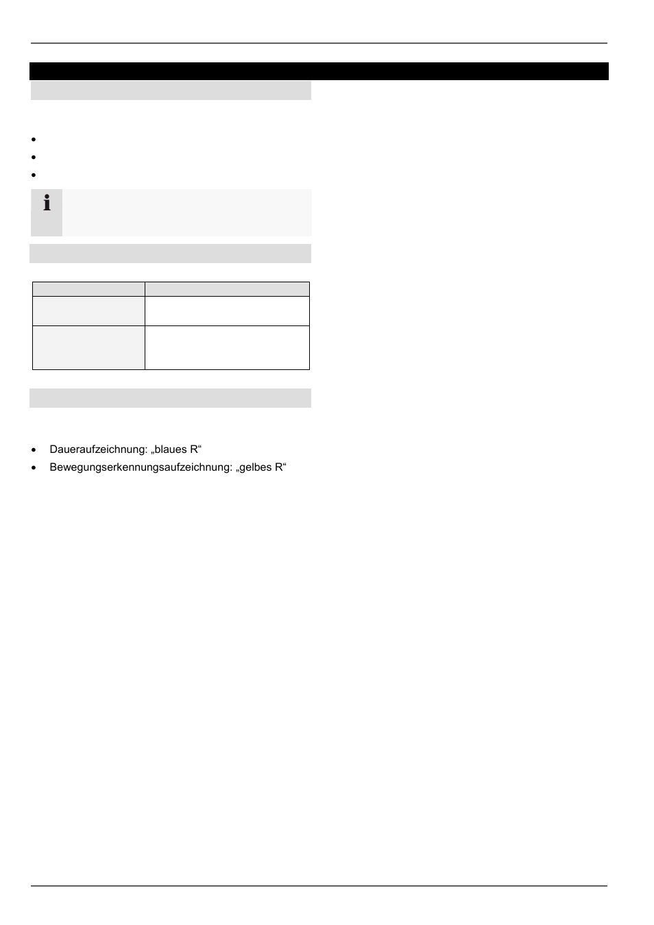 Statusanzeigen, Allgemeines, Dvr led-statusleiste | Anzeigen am monitor | ABUS TVVR30004 Operating instructions User Manual | Page 15 / 569