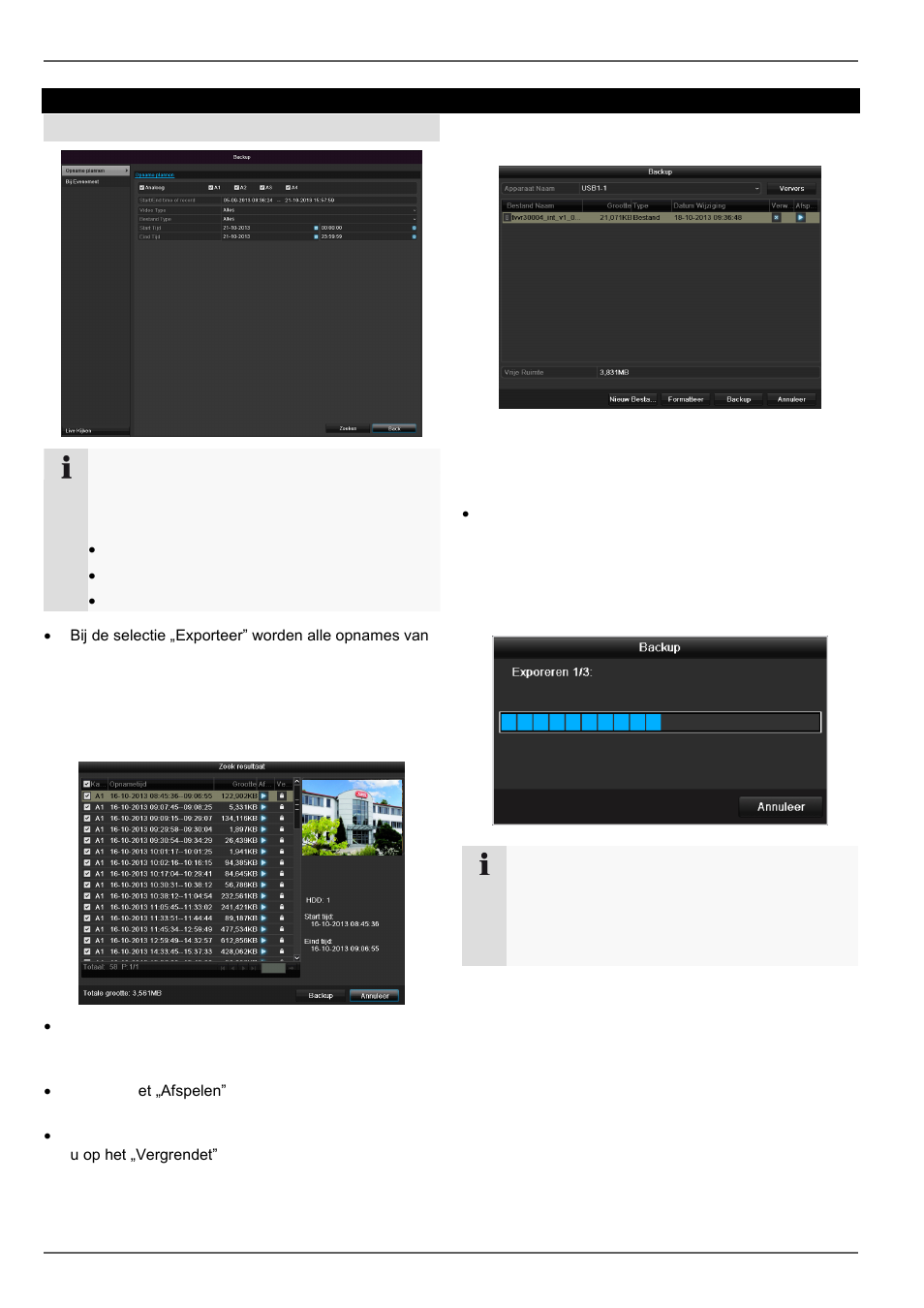 Backup | ABUS TVVR30004 Operating instructions User Manual | Page 158 / 569