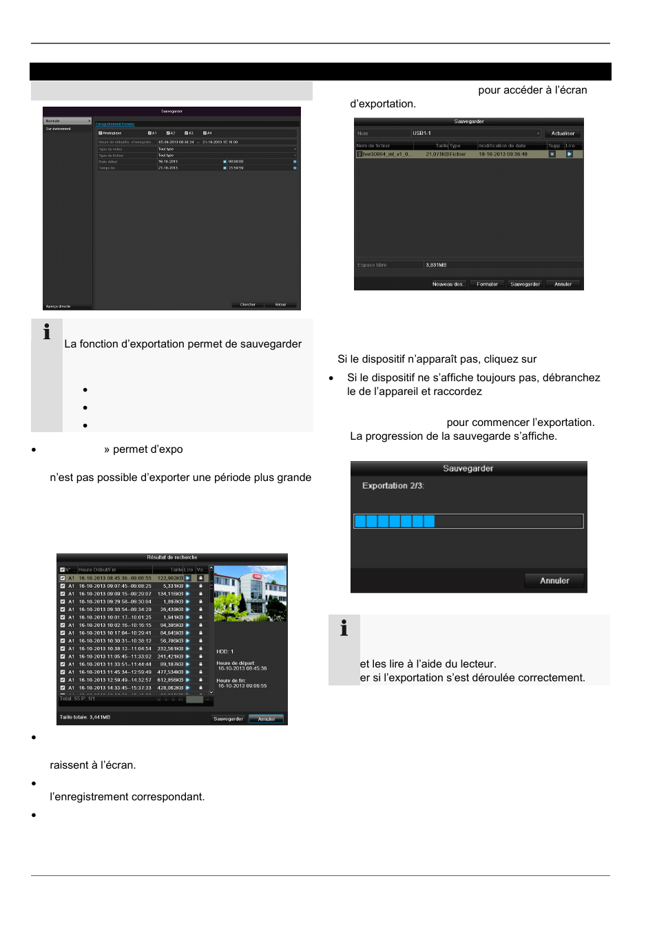 Sauvegarder | ABUS TVVR30004 Operating instructions User Manual | Page 215 / 569
