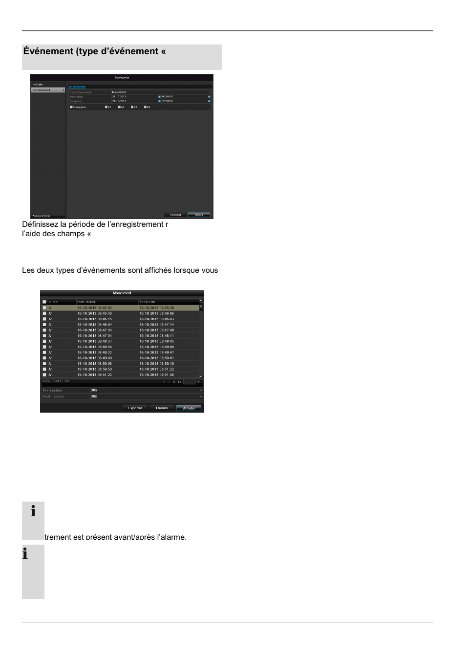 Sauvegarder | ABUS TVVR30004 Operating instructions User Manual | Page 216 / 569