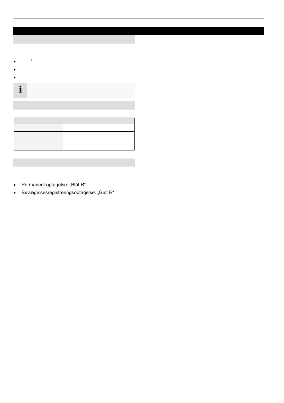 Statusvisninger, Generelt, Dvr led-statuspanelet | Visninger på monitoren | ABUS TVVR30004 Operating instructions User Manual | Page 243 / 569
