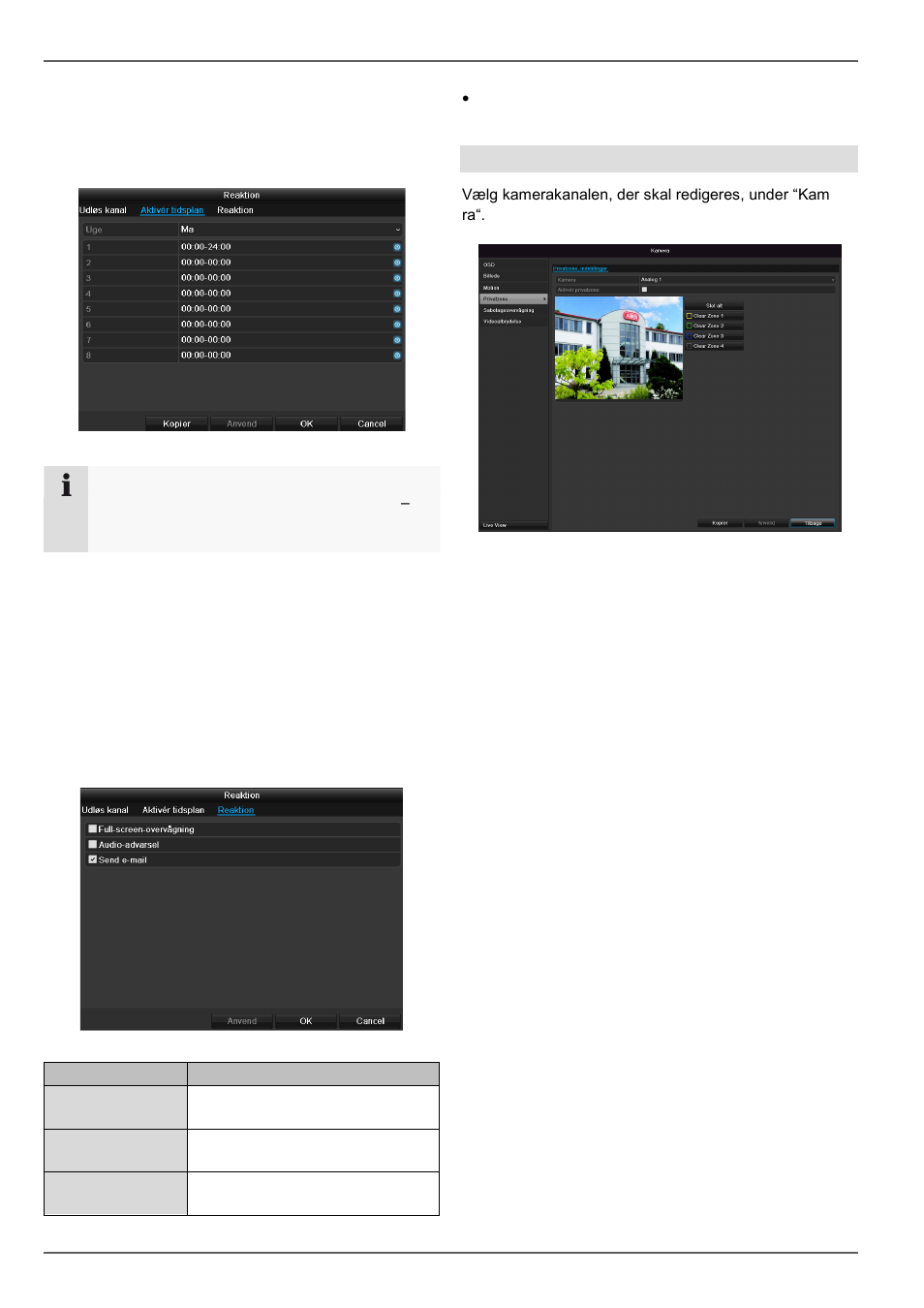 Kamera, Privatzone | ABUS TVVR30004 Operating instructions User Manual | Page 262 / 569