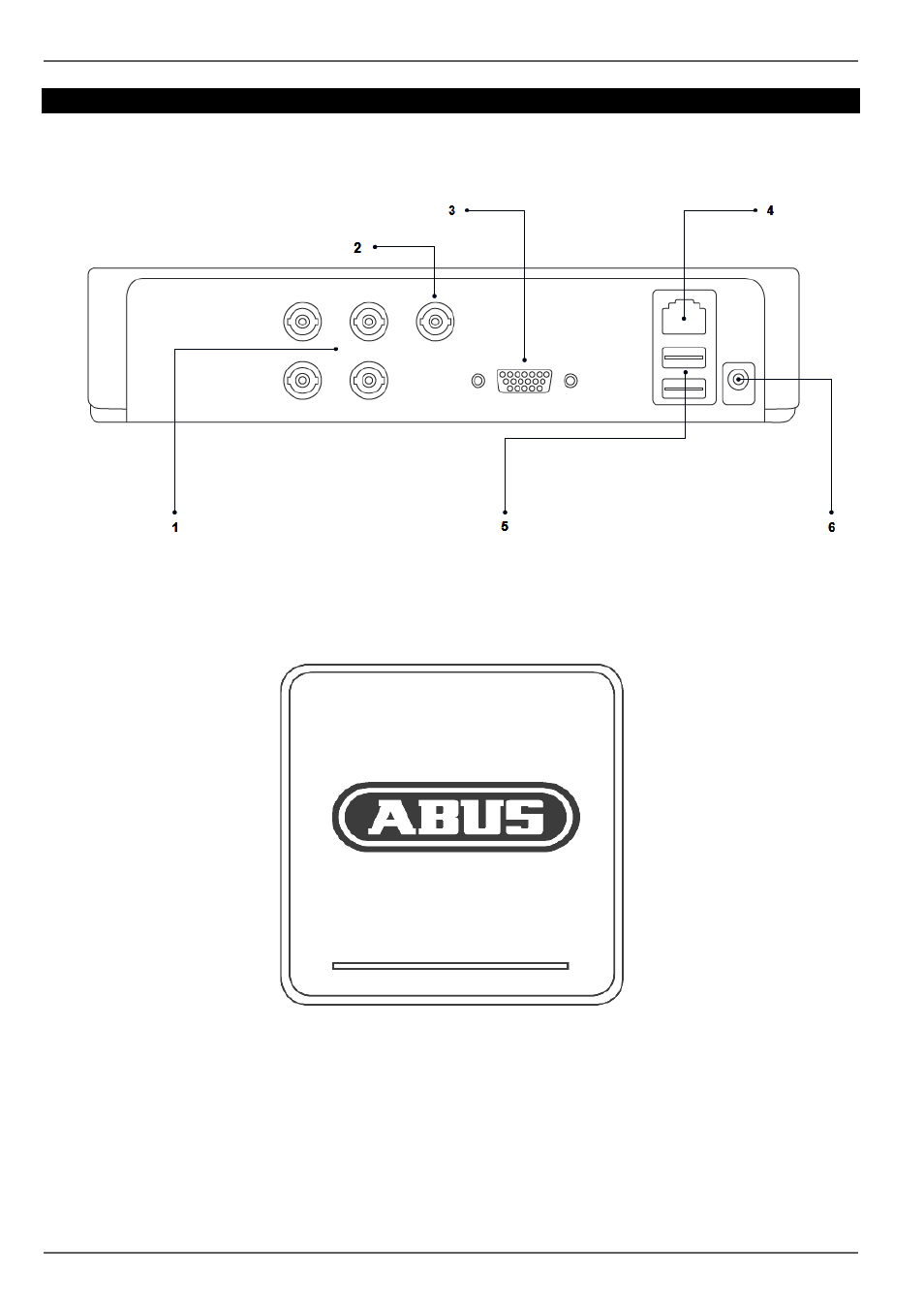 Vista general del aparato | ABUS TVVR30004 Operating instructions User Manual | Page 288 / 569