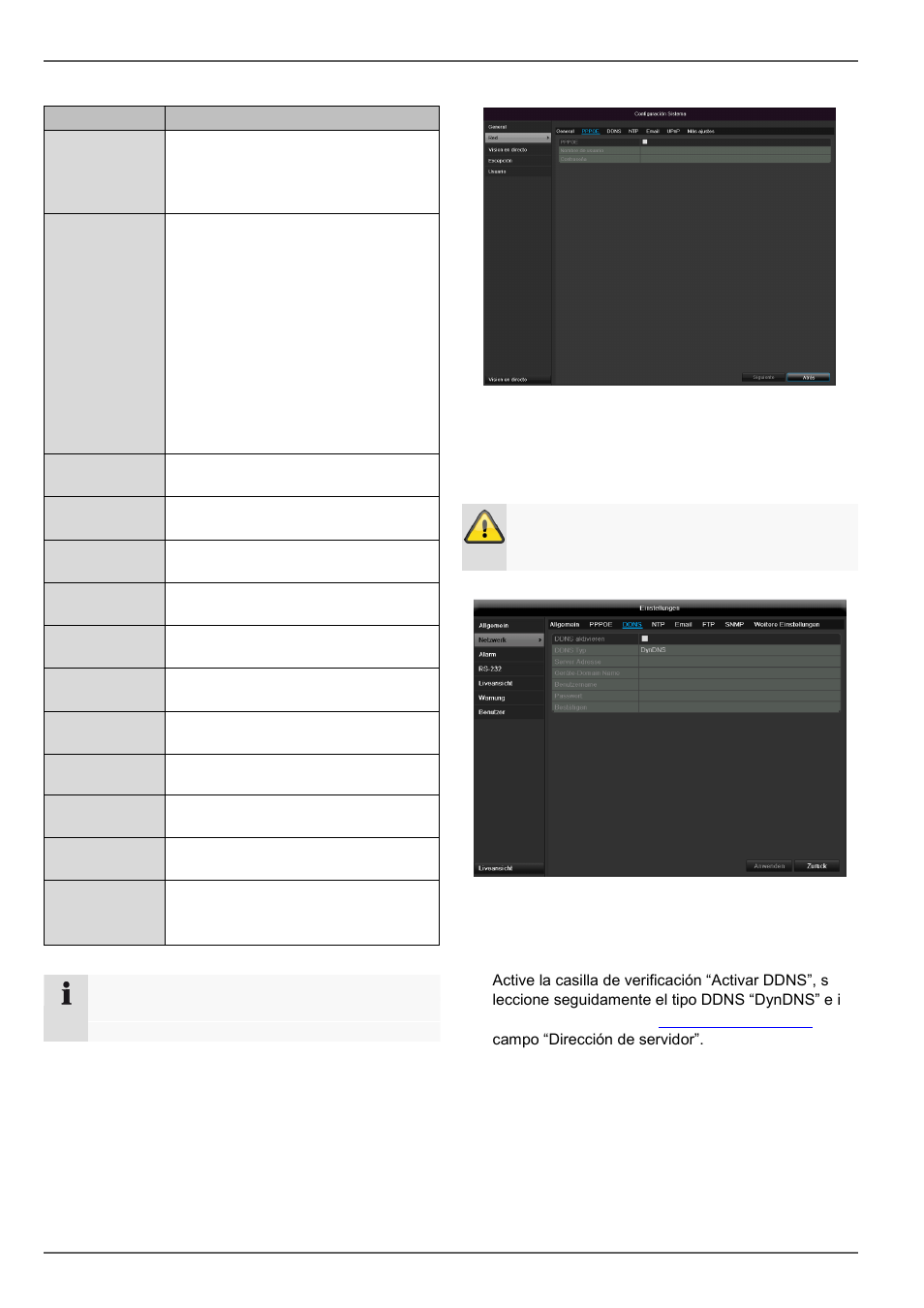 Configuración | ABUS TVVR30004 Operating instructions User Manual | Page 313 / 569