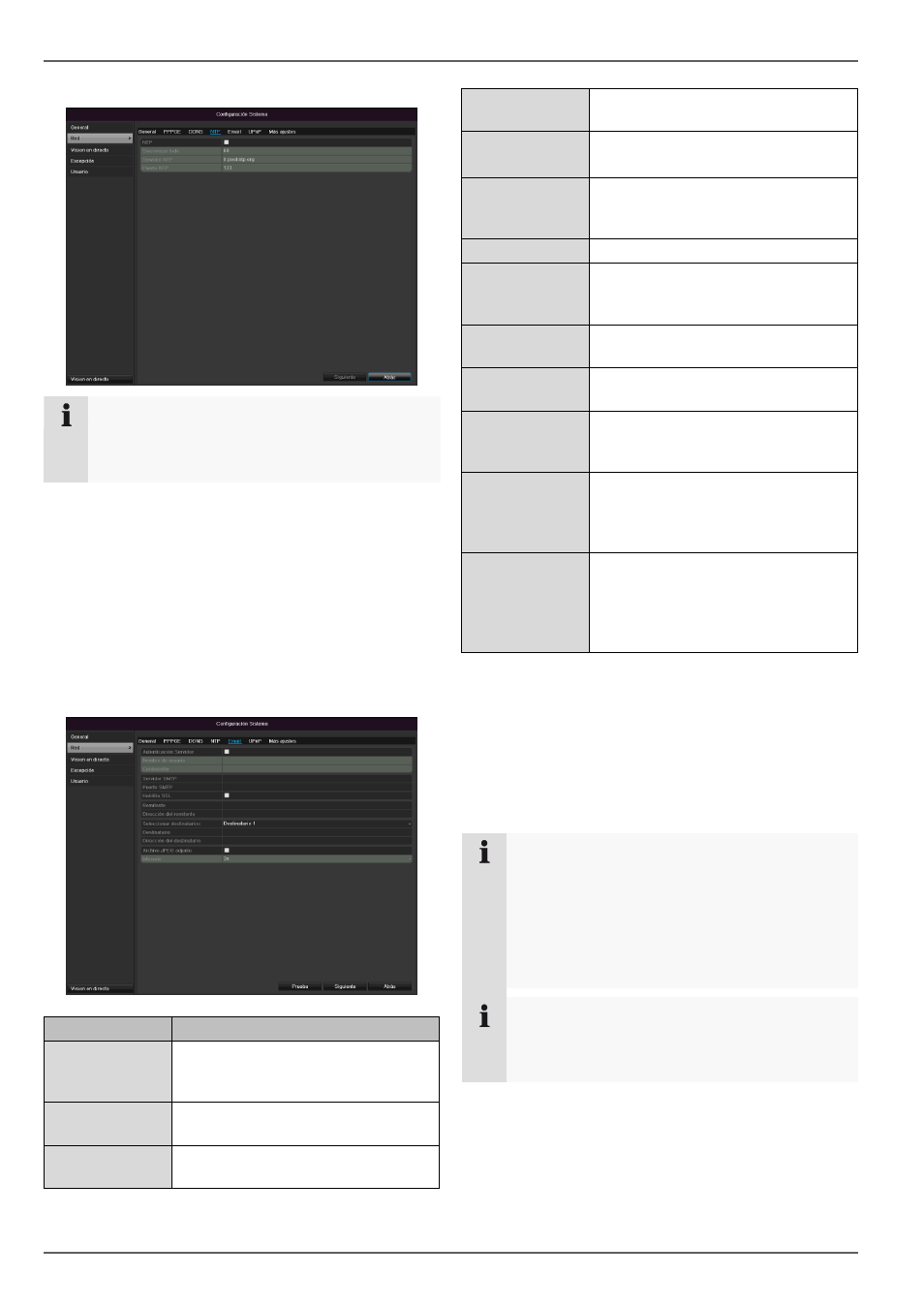 Configuración | ABUS TVVR30004 Operating instructions User Manual | Page 314 / 569