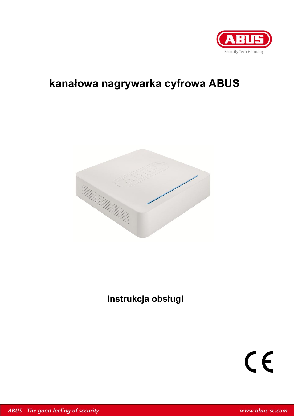 Instrukcja obsługi | ABUS TVVR30004 Operating instructions User Manual | Page 343 / 569