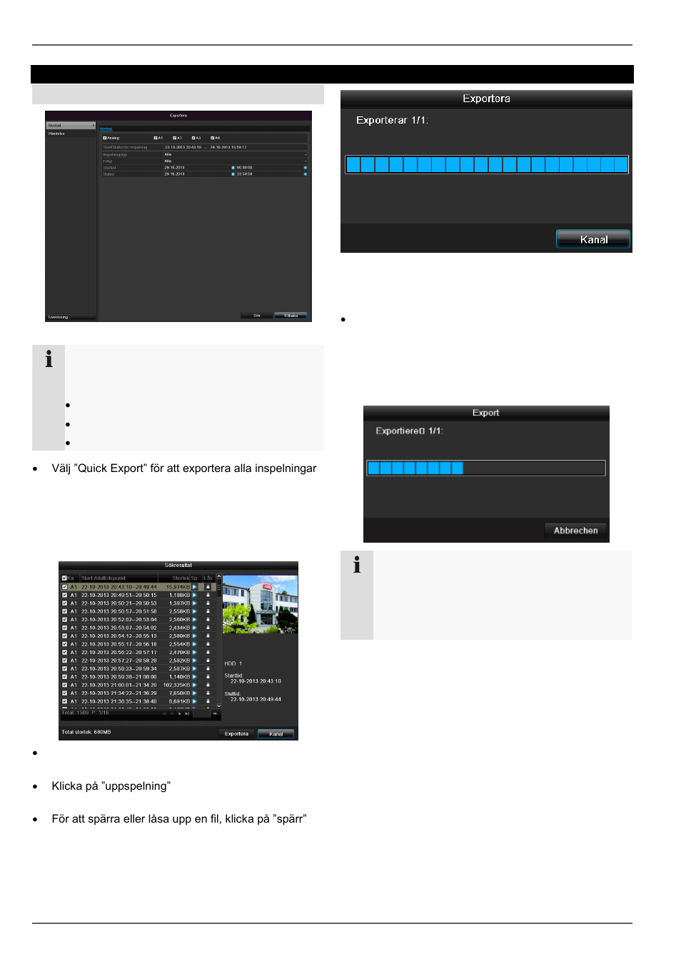 Videoexport | ABUS TVVR30004 Operating instructions User Manual | Page 442 / 569