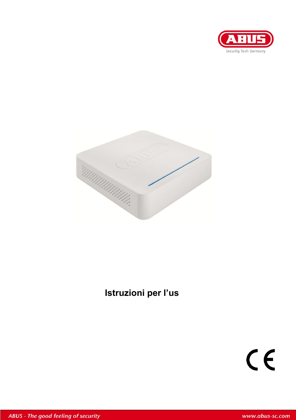 Istruzioni per l’uso | ABUS TVVR30004 Operating instructions User Manual | Page 456 / 569