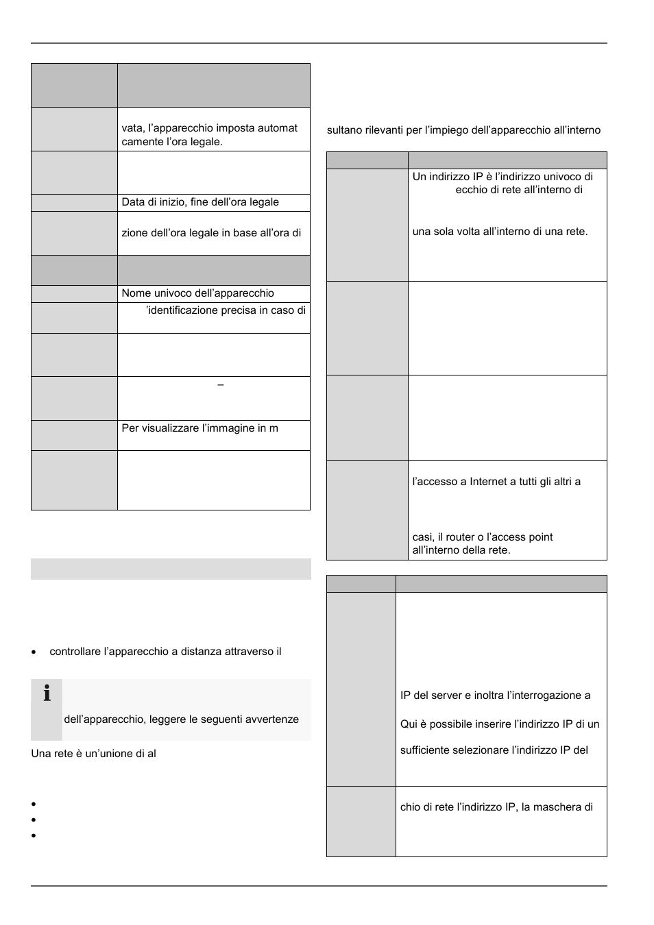 Informazioni generali, Concetti, Configurazione | Configurazione della rete | ABUS TVVR30004 Operating instructions User Manual | Page 481 / 569