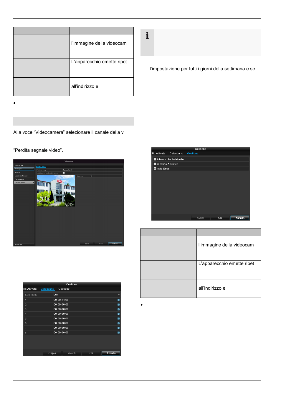 Videocamera, Perdita di dati | ABUS TVVR30004 Operating instructions User Manual | Page 491 / 569