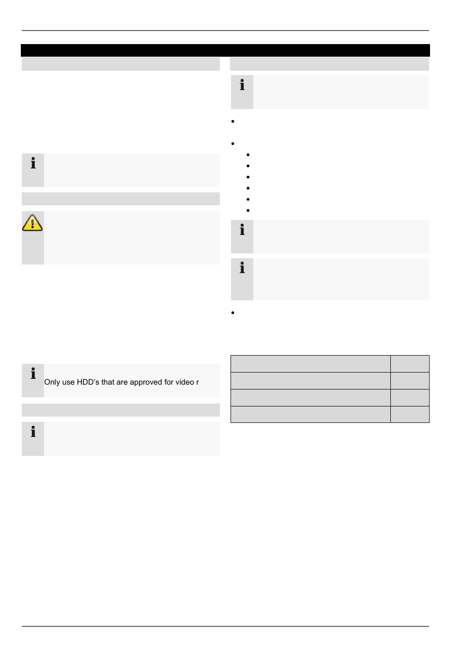 Quick guide, Before you start, Installing the hdd | Establishing the connections, Configuring the device | ABUS TVVR30004 Operating instructions User Manual | Page 66 / 569