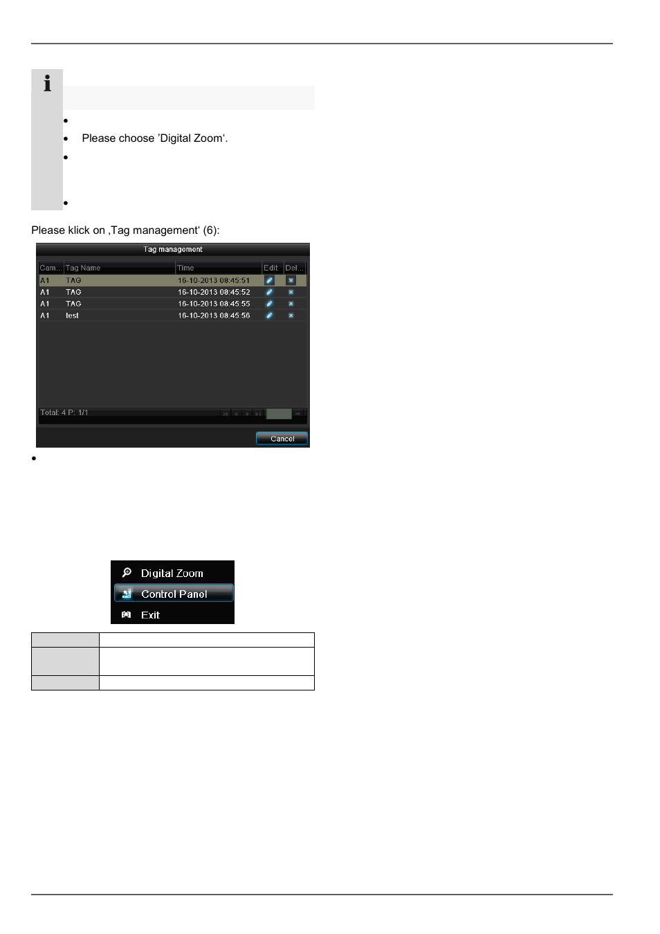 Right click when playback is running, Playback | ABUS TVVR30004 Operating instructions User Manual | Page 79 / 569