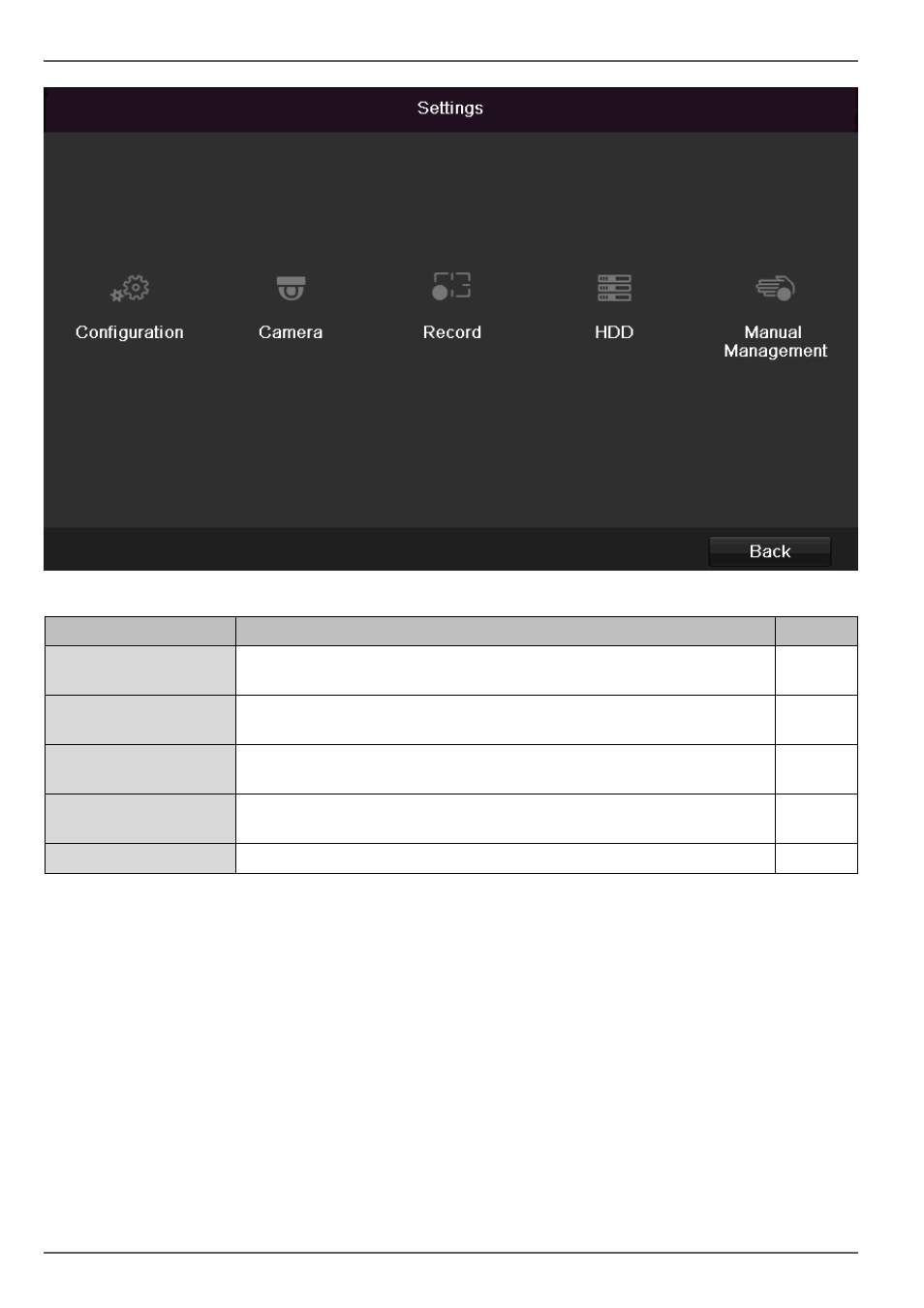 Menu description, Main menu | ABUS TVVR30004 Operating instructions User Manual | Page 81 / 569