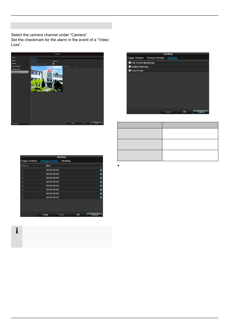 Camera, Video signal loss | ABUS TVVR30004 Operating instructions User Manual | Page 93 / 569