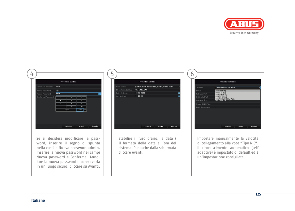 ABUS TVVR30004 Quick operating instructions User Manual | Page 125 / 162