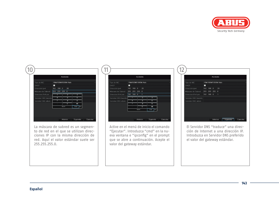 ABUS TVVR30004 Quick operating instructions User Manual | Page 143 / 162