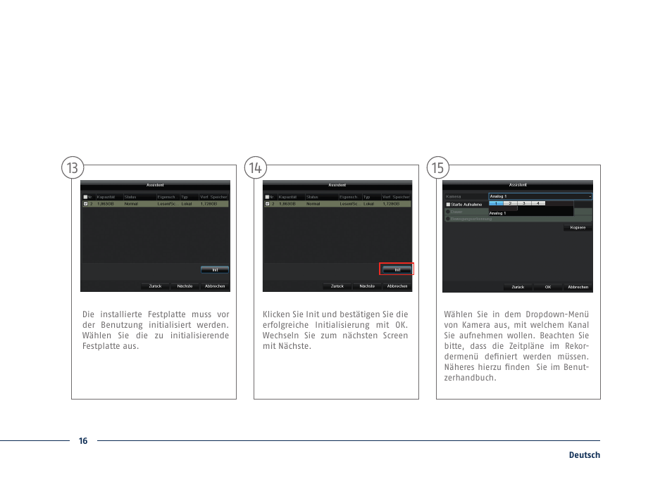 ABUS TVVR30004 Quick operating instructions User Manual | Page 16 / 162