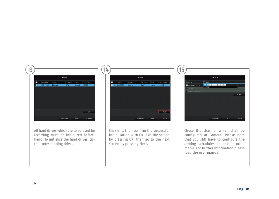 ABUS TVVR30004 Quick operating instructions User Manual | Page 32 / 162