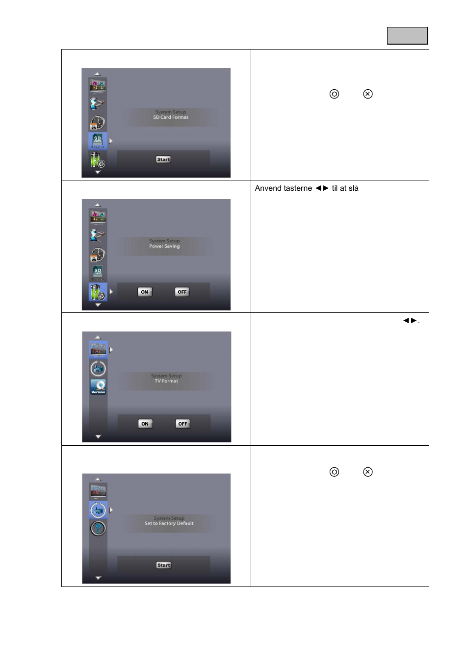 Dansk | ABUS TVAC15000B User Manual | Page 41 / 87