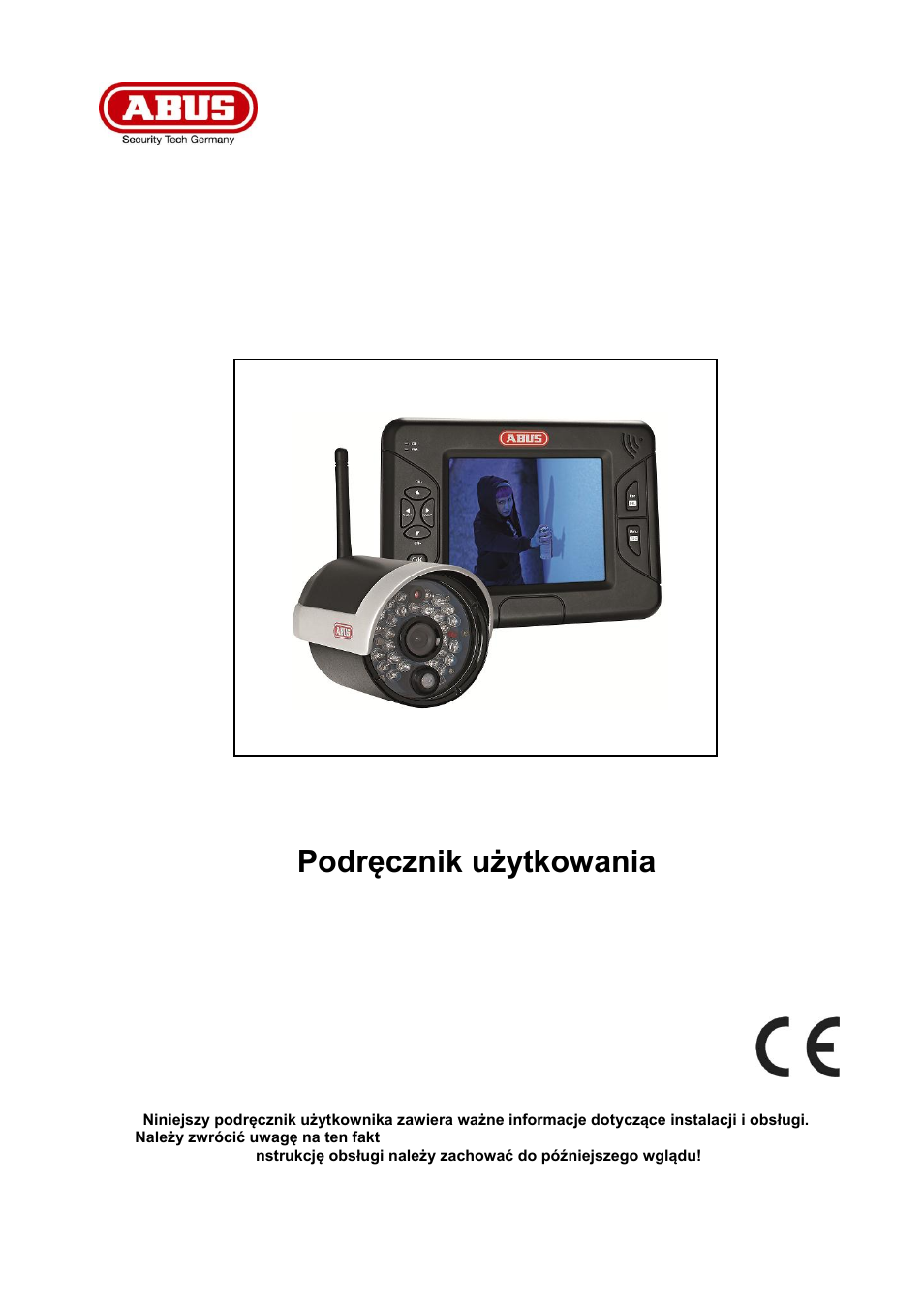 Podręcznik użytkowania | ABUS TVAC15000B User Manual | Page 45 / 87