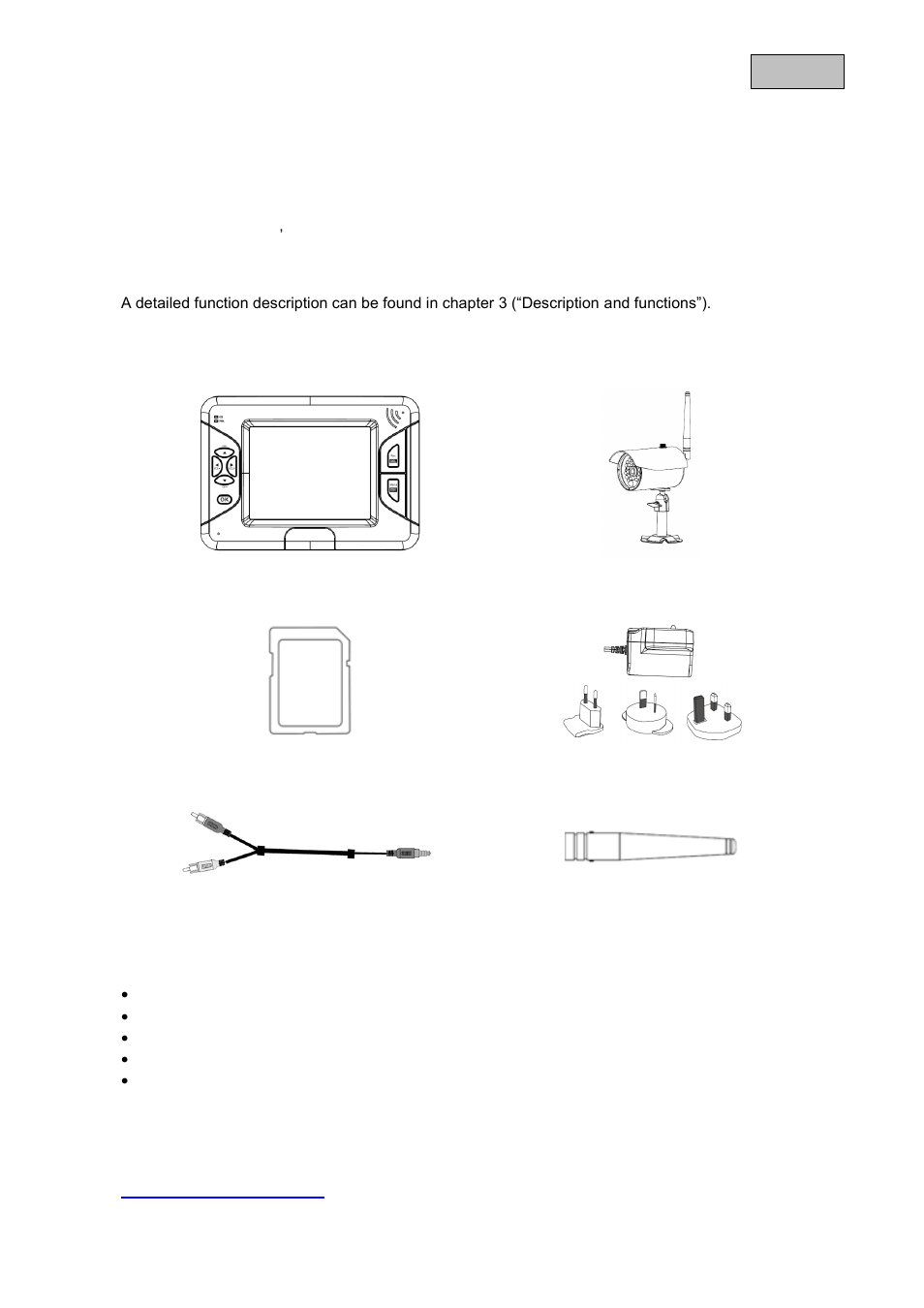 English 1. intended use, Scope of delivery, Features and functions | Information and faqs | ABUS TVAC15000B User Manual | Page 8 / 87