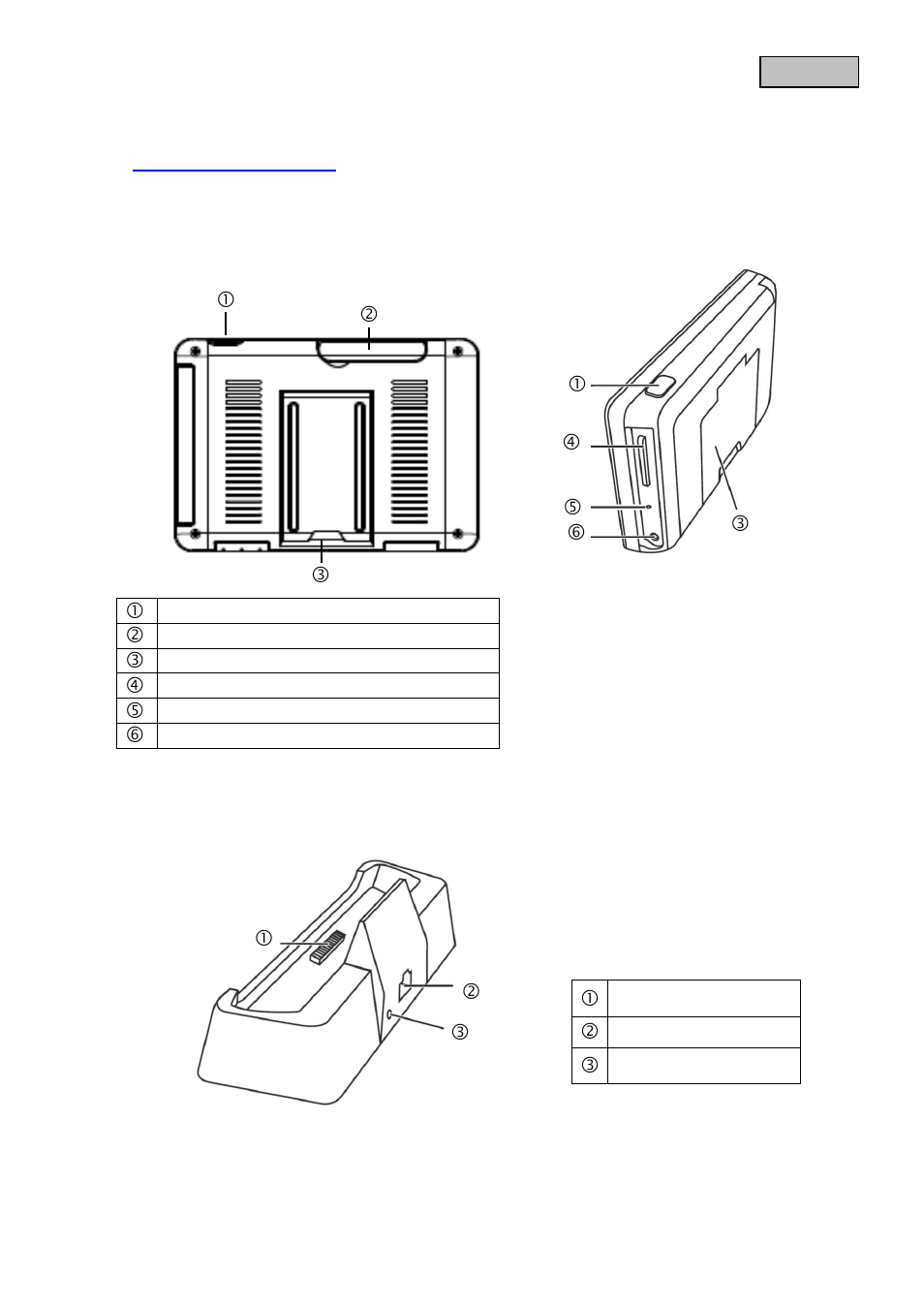 Information and faqs, Device description, Monitordescription | Docking station description | ABUS TVAC16000B User Manual | Page 9 / 139