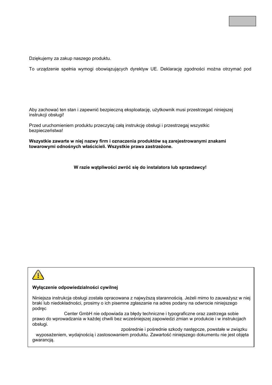 ABUS TVAC15010B User Manual | Page 24 / 44