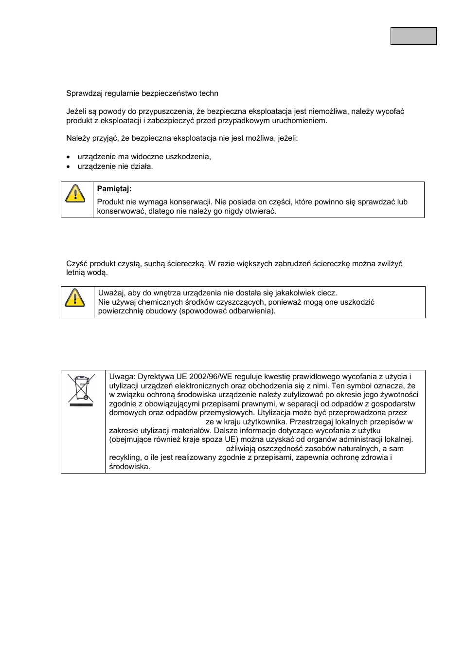 ABUS TVAC15010B User Manual | Page 31 / 44