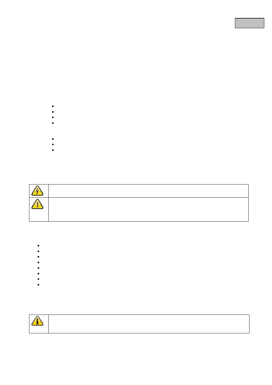 Dansk, Advarsler, Udpakning | ABUS TVAC16010B User Manual | Page 16 / 43
