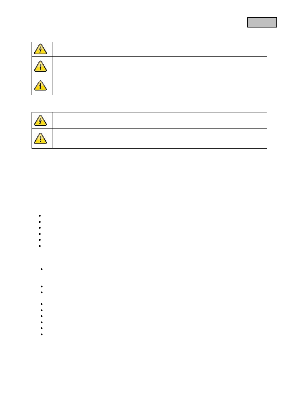 Important safety information, Safety information | ABUS TVAC80010B User Manual | Page 5 / 68