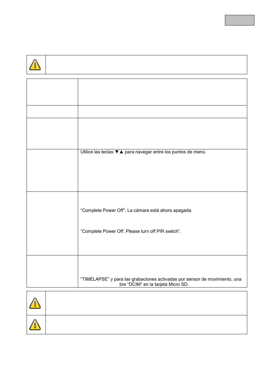Utilización | ABUS TVAC80010B User Manual | Page 60 / 68